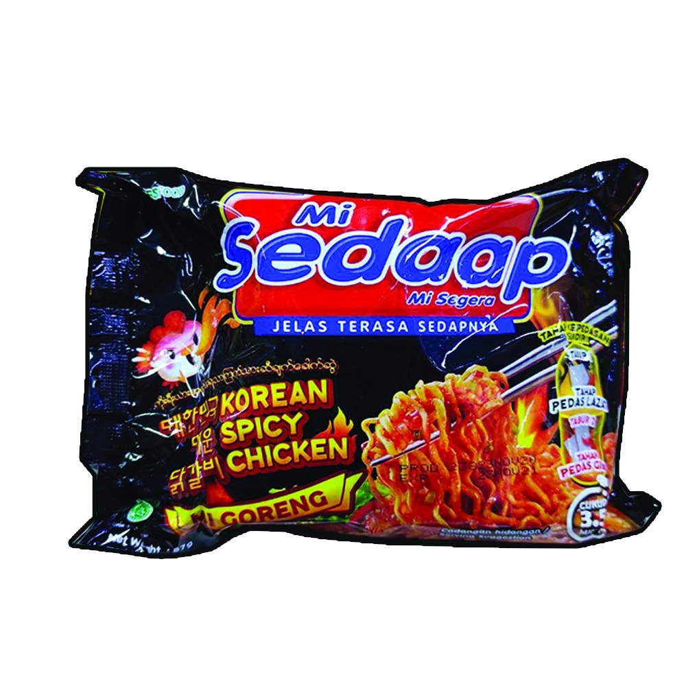 Mie Sedaap Spicy Chicken Fried Noodles 40*90gm